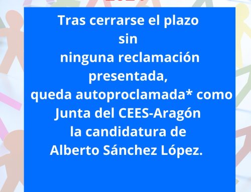 ATENCIÓN!! NUEVA JUNTA DE GOBIERNO EN EL CEES-ARAGÓN