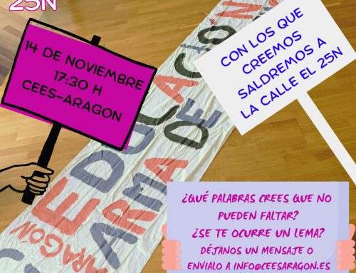 25-N: Taller Carteles y Pancartas