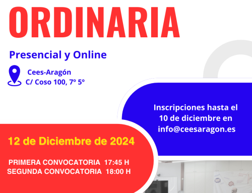 ASAMBLEA ORDINARIA: 12 DE DICIEMBRE